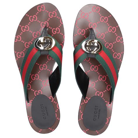 gucci flip flops price women's|Gucci Flip Flops clearance.